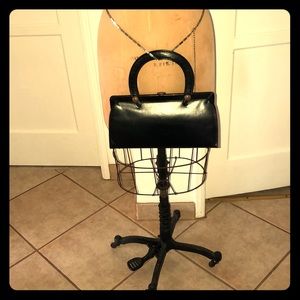 Vintage Classic Black Handbag